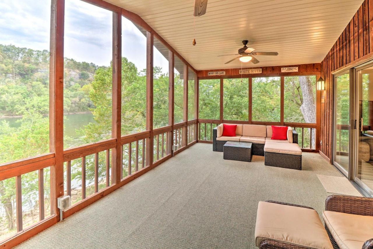 Private Norfork Home With Decks And River Access! Ngoại thất bức ảnh